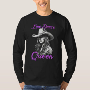 Camiseta Dança Em Linha De Música Country Line Dance 2