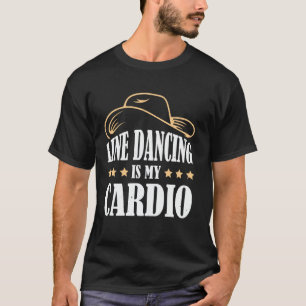 Camiseta Dança em Linha É Meu Cárdio