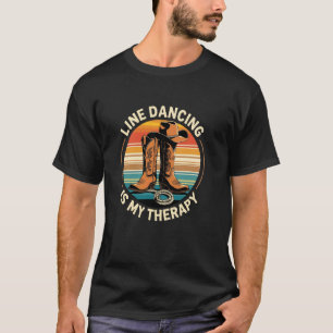 Camiseta Dança em Linha é minha Terapia