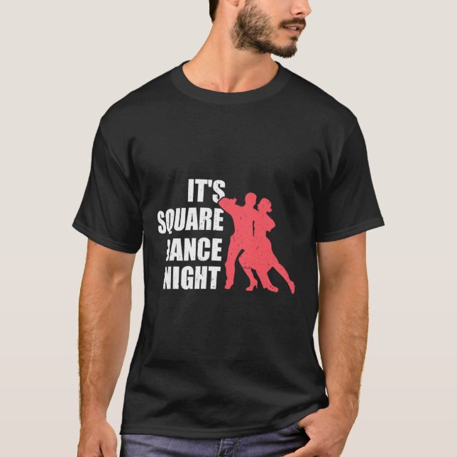 Camiseta Dança em Quadrado  (Frente)