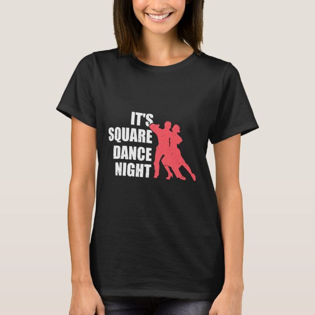 Camiseta Dança em Quadrado  (Frente)