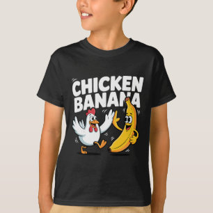 Camiseta Dança Engraçada da Galinha Nana