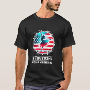Camiseta Dança Engraçada Mãe Fins De Semana Dança De Café V