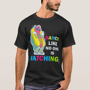 Camiseta Dança Engraçada Ninguém Está Assistindo presente d