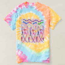 DANÇA ESPIRITUAL da ALMA da Laço-Tintura espiral