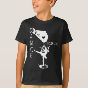 Camiseta Dança Extática Llerina Dançarina Em Um Tutu Freest