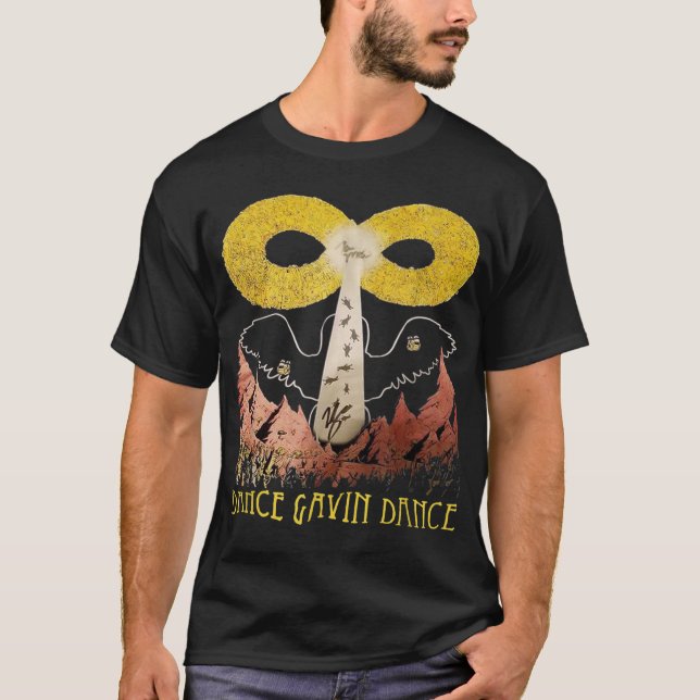 Camiseta dança gavin dance merch - Mothership - dança gavin (Frente)