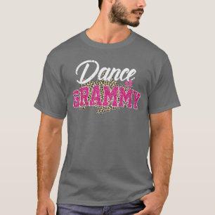 Camiseta Dança Grammy Leopardo Engraçado Dançando Grammy Mã