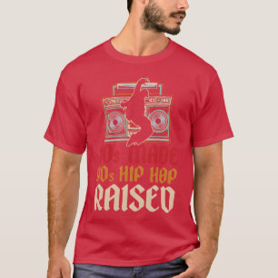 Camiseta Dança Hip Hop Dançarino Breakdancing retrô