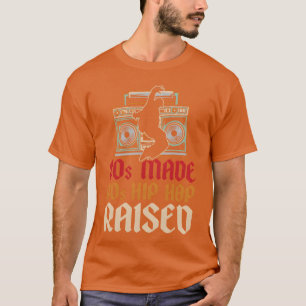 Camiseta Dança Hip Hop Dançarino Breakdancing retrô