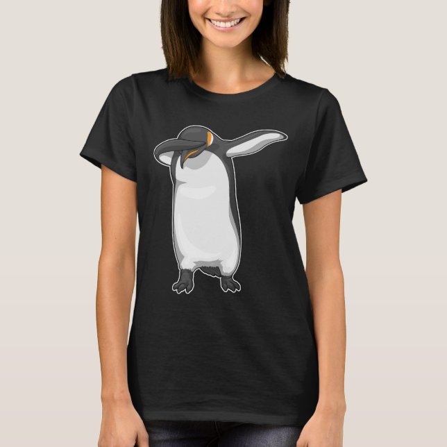 Camiseta Dança Hip Pinguim (Frente)