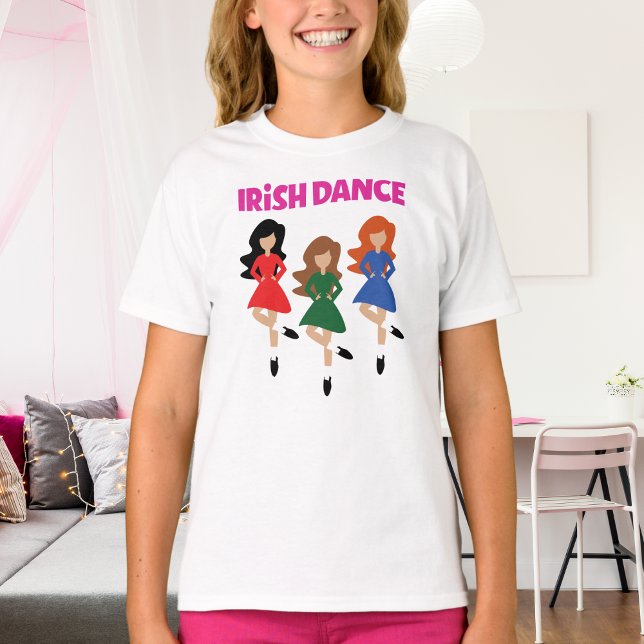 Camiseta Dança Irlandesa | Dancers irlandeses a dançar (Criador carregado)