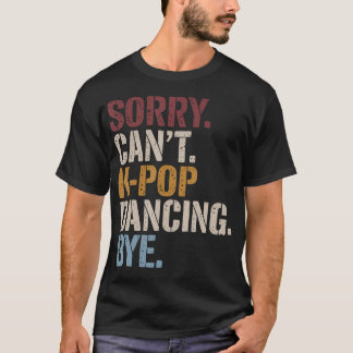 Camiseta Dança K-Pop Música Pop Coreana Dançando Coreia do