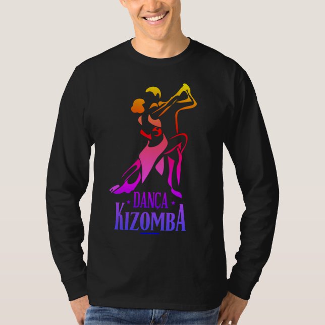 Camiseta danca kizomba multicolor (Frente)
