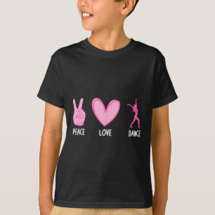 Camiseta Dança legal Para Meninas Dançando Hip Hop Relacion