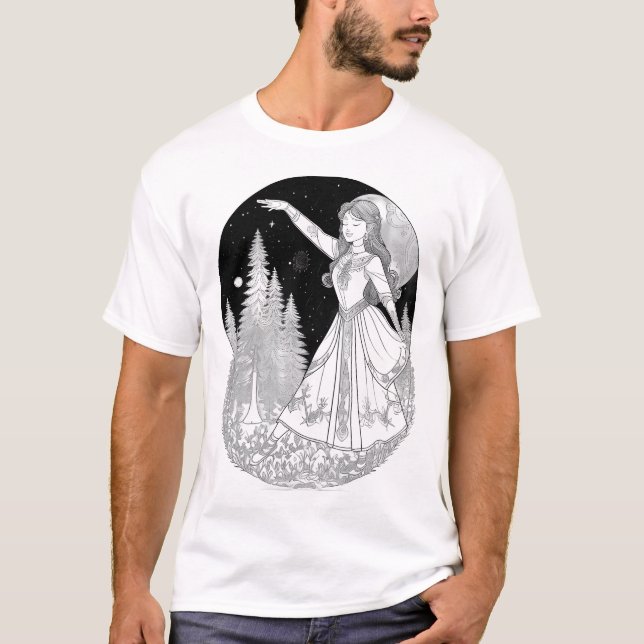 Camiseta Dança Lua da Floresta (Frente)