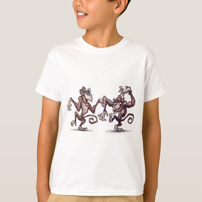 Camiseta Dança macaco (Frente)