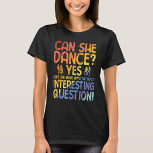 Camiseta Dança Moderna Para Um Dançarino