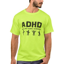 Dança o dia inteiro feliz de ADHD