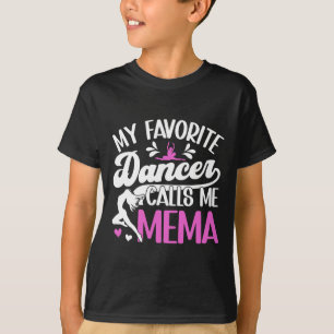 Camiseta Dança Orgulhosa Mema De Um Dançarino Mema Dançante