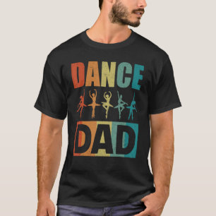 Camiseta Dança Pai Dançando Pai Dançante Para Homens