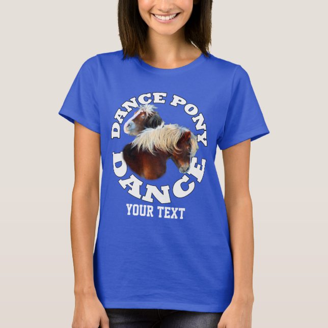 Camiseta Dança pônei (Frente)
