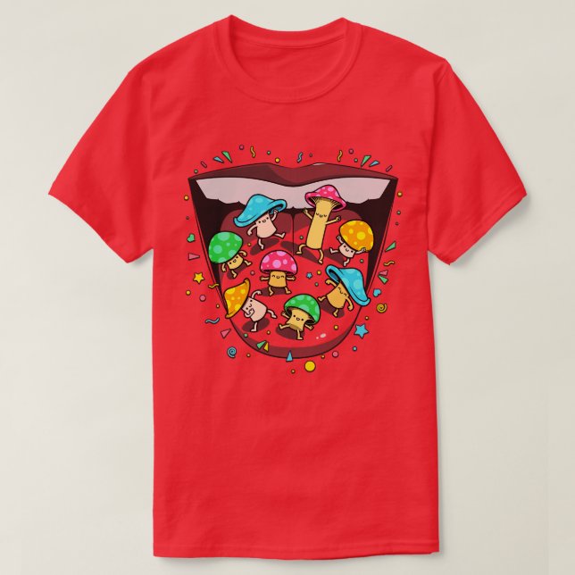 Camiseta Dança Psilocybin (Frente do Design)