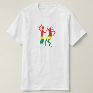 Camiseta Dança Reggae Jamaicana
