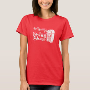 Camiseta Dança Swing com Jukebox Vintage