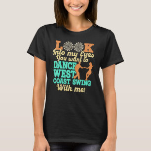 Camiseta Dança Swing na Costa Oeste