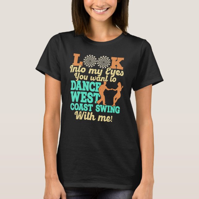 Camiseta Dança Swing na Costa Oeste (Frente)