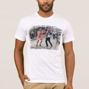 Camiseta Dança vinda comigo!