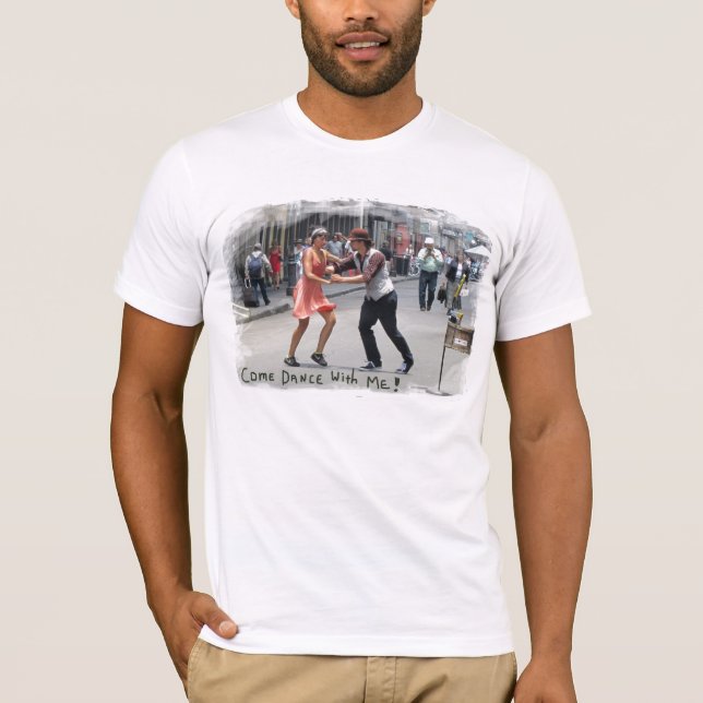 Camiseta Dança vinda comigo! (Frente)