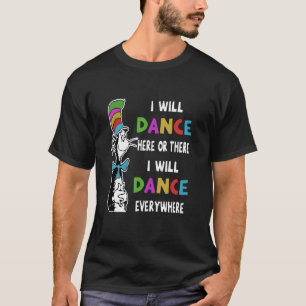 Camiseta Dança - Vou Dançar Aqui Ou Lá