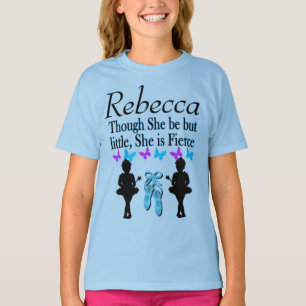 CAMISETA DANÇADOR DE BALÉ MAIS PEQUENO, MAS FIÉRCIO, PERSON