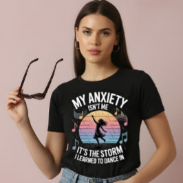 Camiseta Dançando Através da Ansiedade