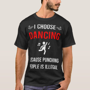 Camiseta Dançando Dança Dançarino Dançando