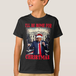 Camiseta Dançando Engraçada Trump Humorosa Eu Estarei Em Ca