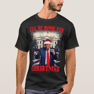 Camiseta Dançando Engraçada Trump Humorosa Eu Estarei Em Ca
