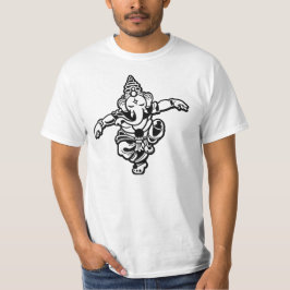 Camiseta Dançando Ganesha: Arte, Ciência, Intelecto, sabedo