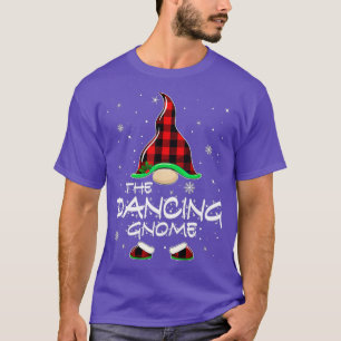 Camiseta Dançando Gnomo Buffalo Xadrez Correspondente Crist