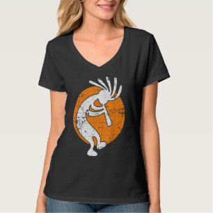 Camiseta Dançando Kokopelli Positivo Vibes em Design