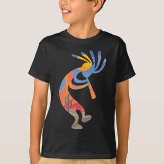 Camiseta Dançando Kokopelli sudoeste dos EUA nativo america
