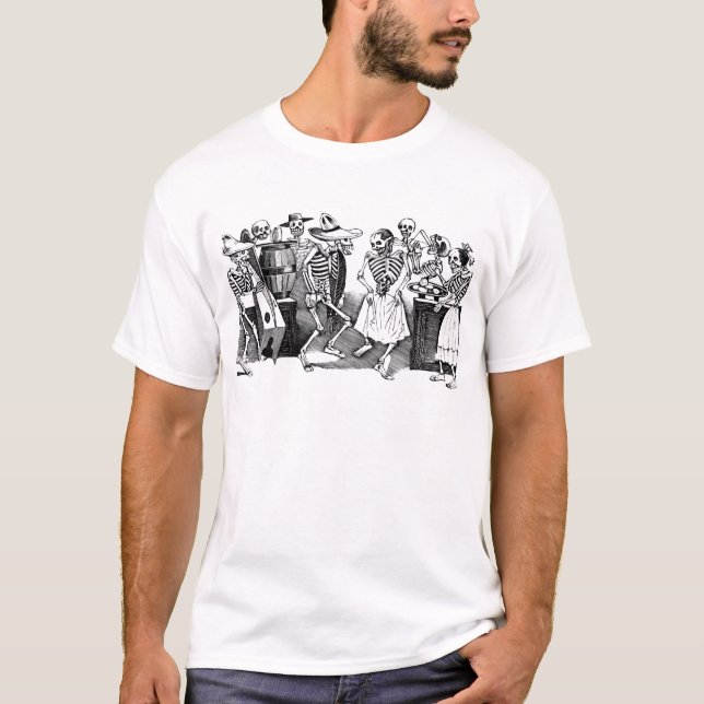 Camiseta "Dançando o Jarabe no outro mundo " (Frente)