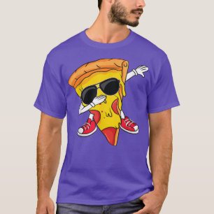 Camiseta Dançando Pizza Fatia Dança Pizza Toddler Boy Danci