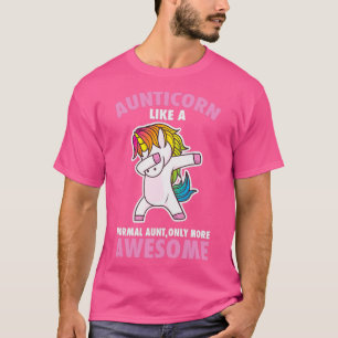 Camiseta Dançando unicórnio dançando tia cavalo Tia Tia Tia