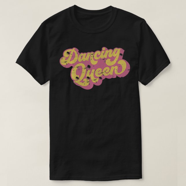 Camiseta Dançando Vintage Dancing 70s (Frente do Design)