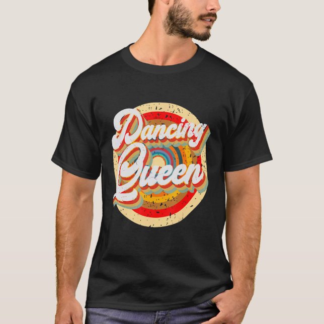 Camiseta Dançante Queen Roller Disco Outfit 70s Figurume pa (Frente)