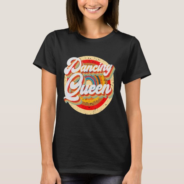 Camiseta Dançante Queen Roller Disco Outfit 70s Figurume pa (Frente)