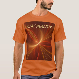 Camiseta Dançar Com A Arte Fractal Moderna Abstrato